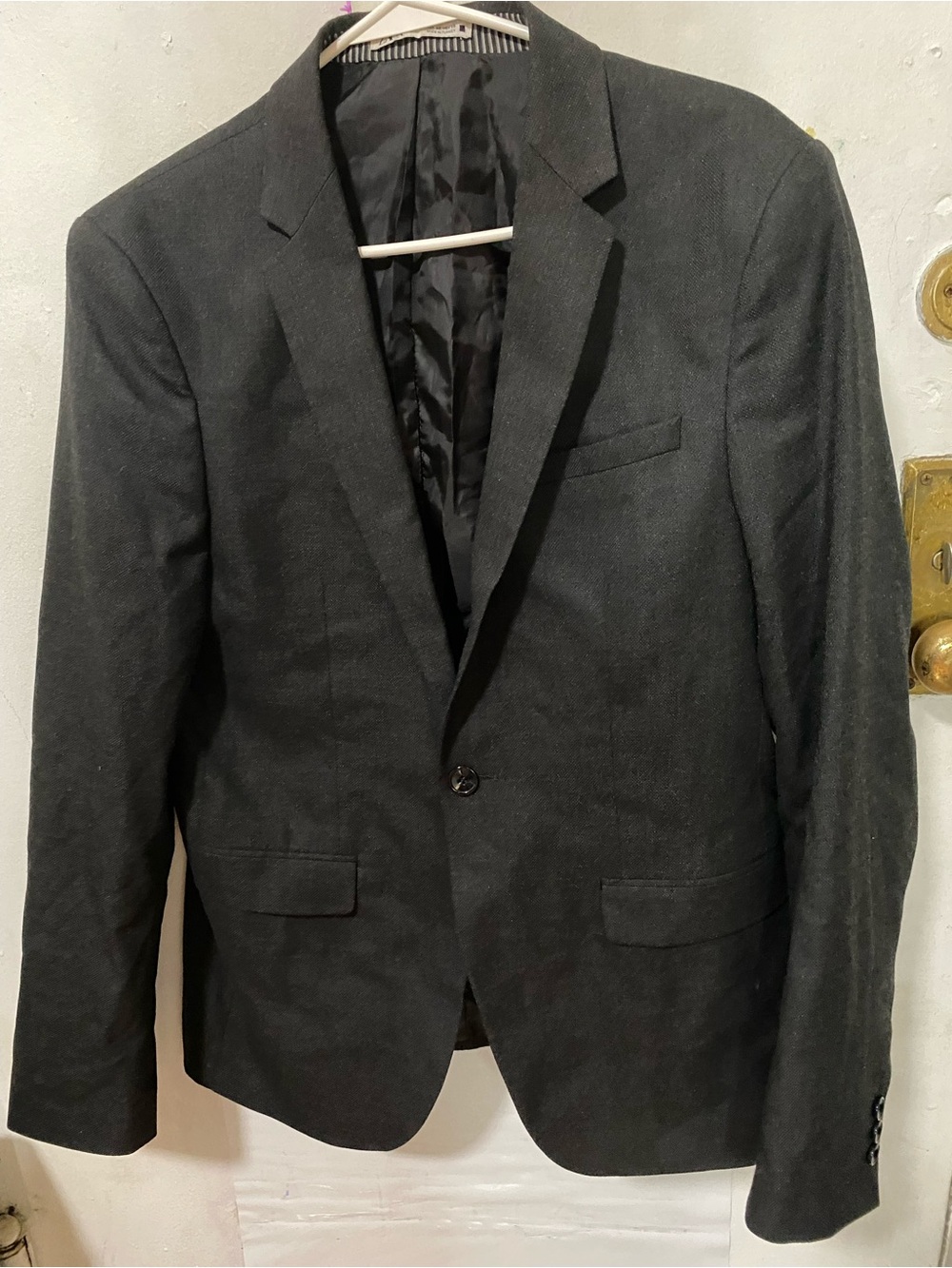 Zara Mens Textured Suit Jacket
Blazer Sport Coat